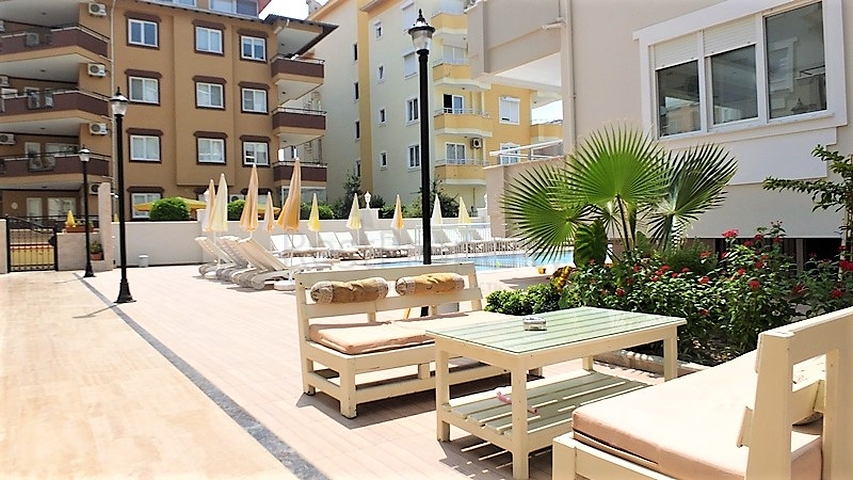 Просторная квартира 2+1 на аренду в европейском районе Алании