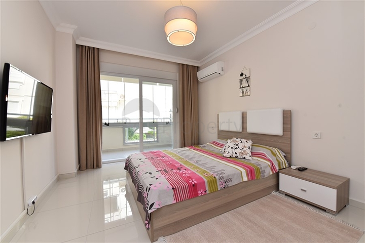 Просторная квартира 2+1 на аренду в европейском районе Алании