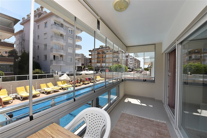 Просторная квартира 2+1 на аренду в европейском районе Алании