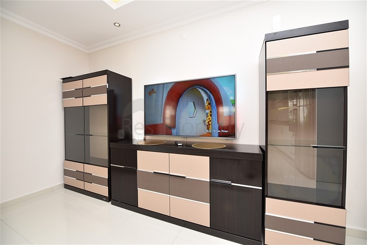 Просторная квартира 2+1 на аренду в европейском районе Алании