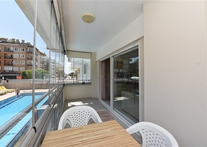 Просторная квартира 2+1 на аренду в европейском районе Алании