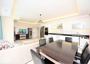 Просторная квартира 2+1 на аренду в европейском районе Алании