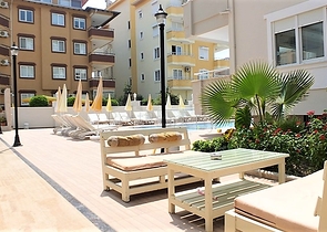 Просторная квартира 2+1 на аренду в европейском районе Алании