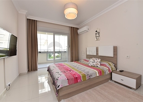 Просторная квартира 2+1 на аренду в европейском районе Алании