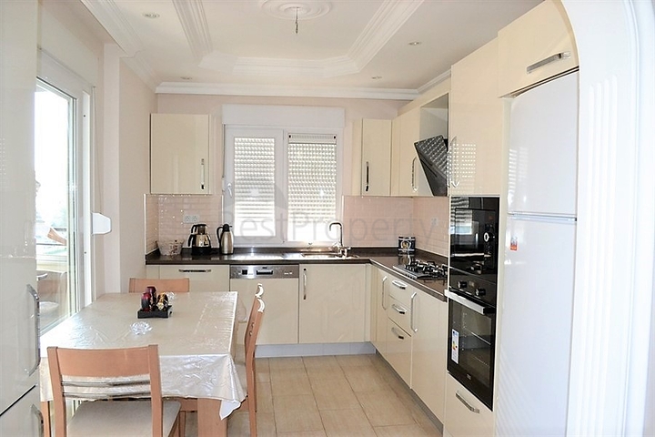 Меблированная квартира 2+1 в районе Оба