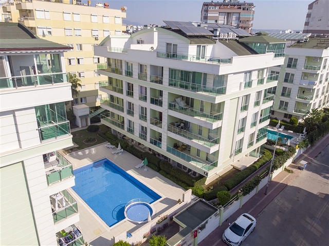 Квартира 1+1 с мебелью в Лимане Коньяалты 600 м до моря 