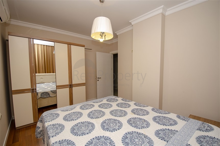 Квартира 1+1 с мебелью в Лимане Коньяалты 600 м до моря 