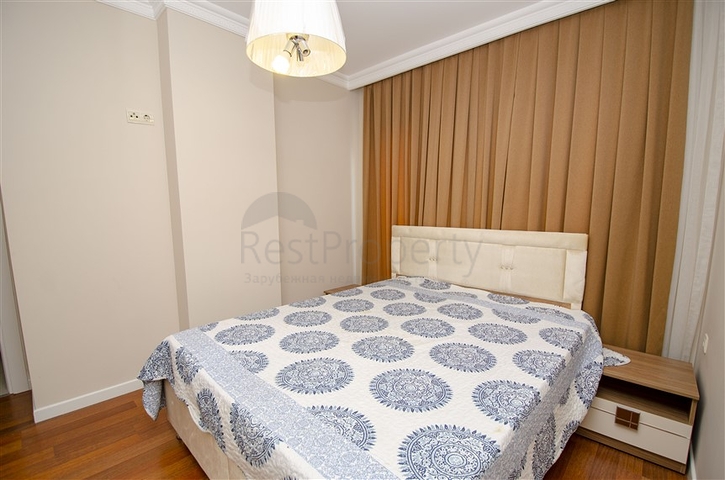 Квартира 1+1 с мебелью в Лимане Коньяалты 600 м до моря 