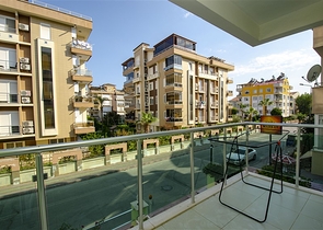 Квартира 1+1 с мебелью в Лимане Коньяалты 600 м до моря 