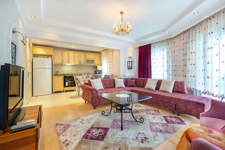 Комфортный эконом 2+1 в Махмутларе, Алания