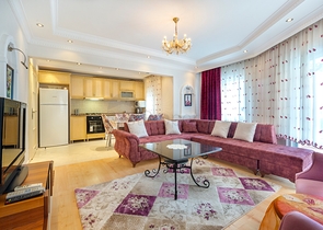 Комфортный эконом 2+1 в Махмутларе, Алания