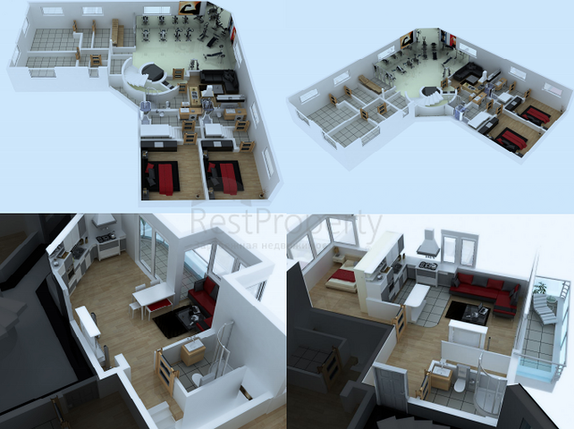 Полностью здание на продажу под апарт отель в Анталии