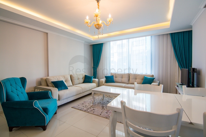 Квартира в Махмутларе в новом комплексе с инфраструктурой