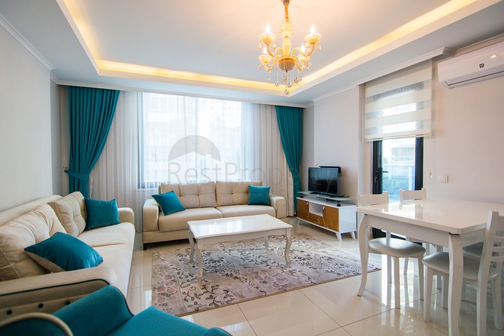 Квартира в Махмутларе в новом комплексе с инфраструктурой