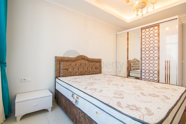 Квартира в Махмутларе в новом комплексе с инфраструктурой