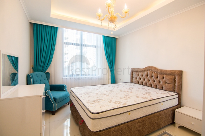 Квартира в Махмутларе в новом комплексе с инфраструктурой