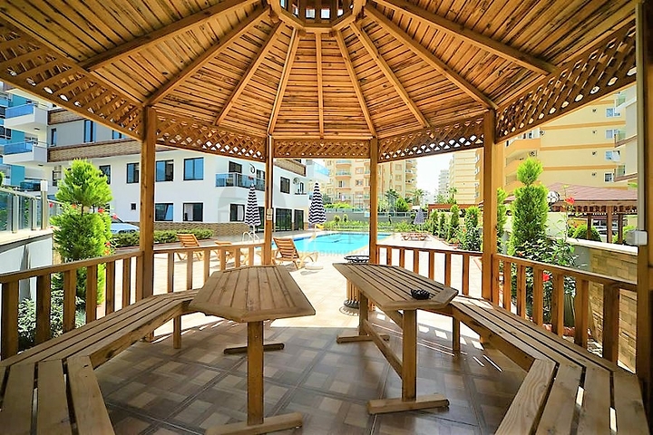 Квартира в Махмутларе в новом комплексе с инфраструктурой