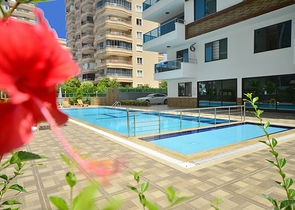 Квартира в Махмутларе в новом комплексе с инфраструктурой