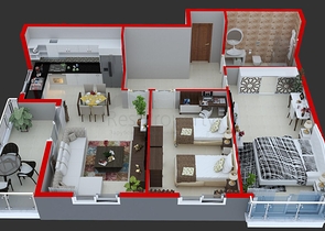 Квартиры 1+1 в новом доме по привлекательной цене