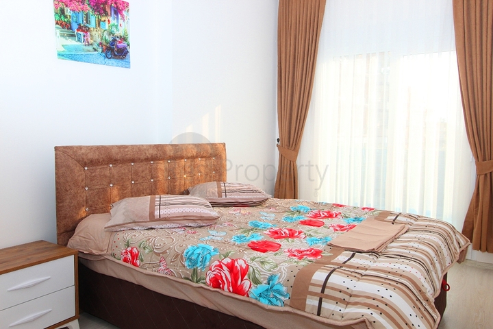 Двухкомнатные апартаменты в Махмутларе