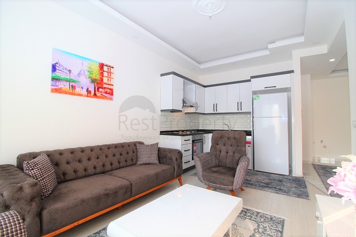 Двухкомнатные апартаменты в Махмутларе