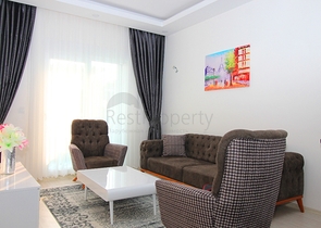 Двухкомнатные апартаменты в Махмутларе