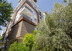 Квартира 2+1 с мебелью в 250 метрах от моря в Анталии