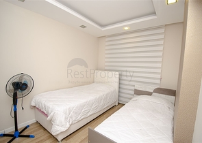 Квартира 2+1 с мебелью в 250 метрах от моря в Анталии