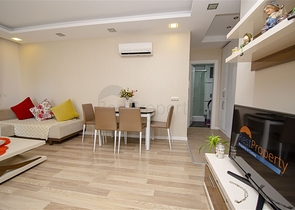 Квартира 2+1 с мебелью в 250 метрах от моря в Анталии