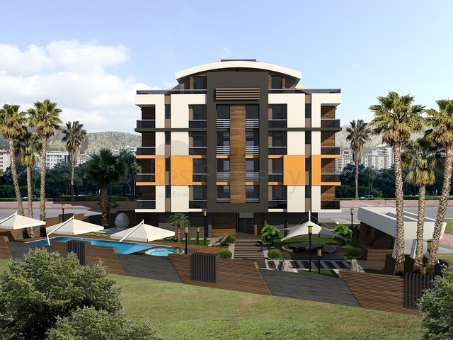 Готовый проект в микрорайоне Хурма Коньяалты