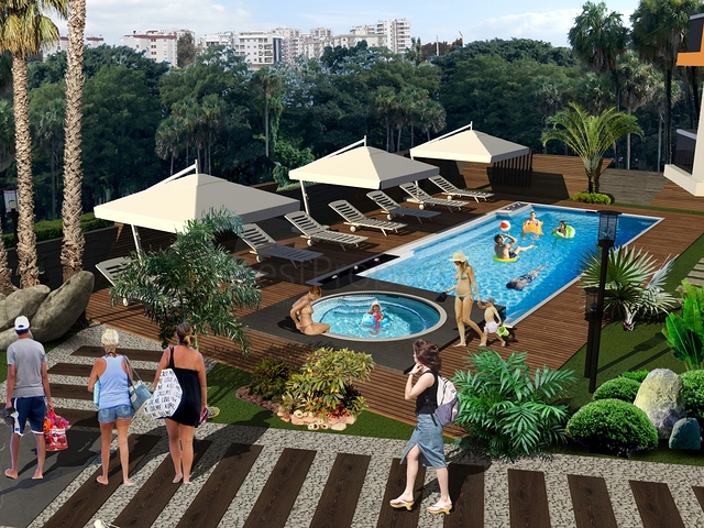 Готовый проект в микрорайоне Хурма Коньяалты