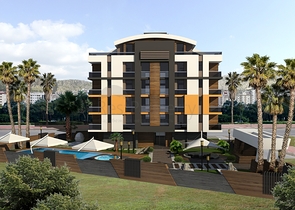 Готовый проект в микрорайоне Хурма Коньяалты