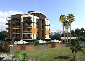 Готовый проект в микрорайоне Хурма Коньяалты