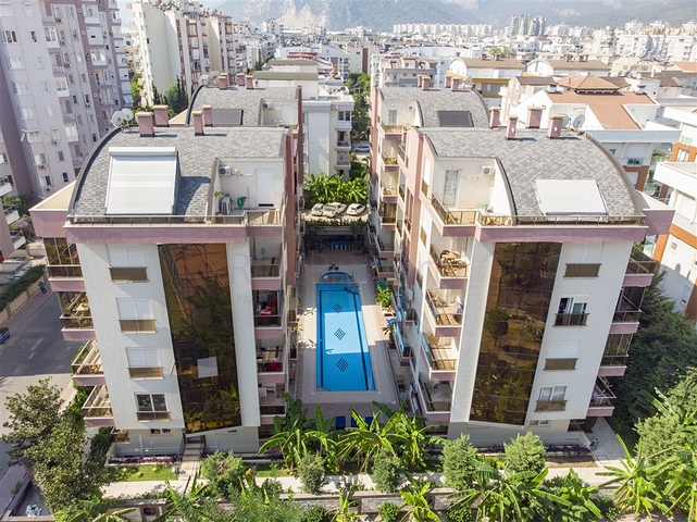 Квартира 1+1 с мебелью в комплексе 350 м до моря