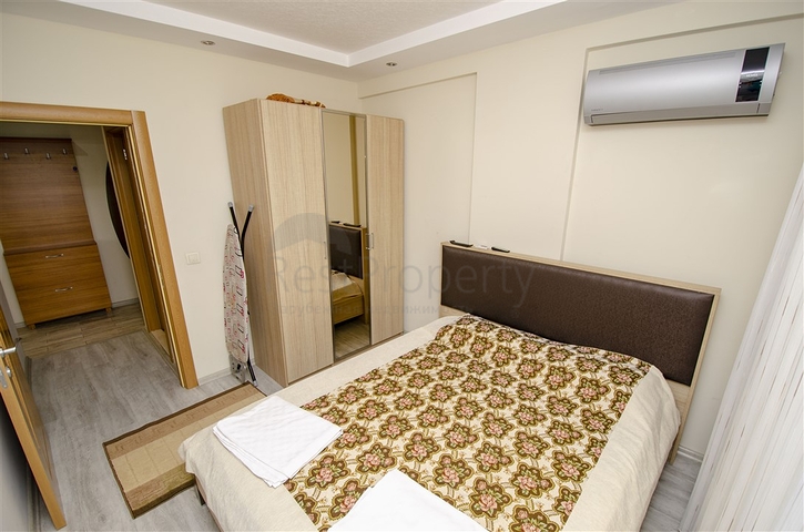 Квартира 1+1 с мебелью в комплексе 350 м до моря