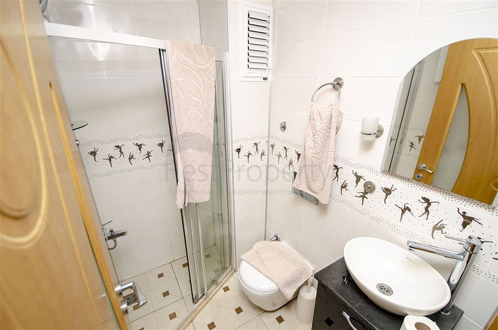 Квартира 1+1 с мебелью в комплексе 350 м до моря