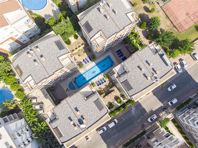 Квартира 1+1 с мебелью в комплексе 350 м до моря