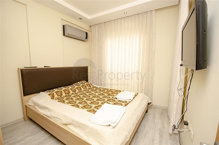 Квартира 1+1 с мебелью в комплексе 350 м до моря