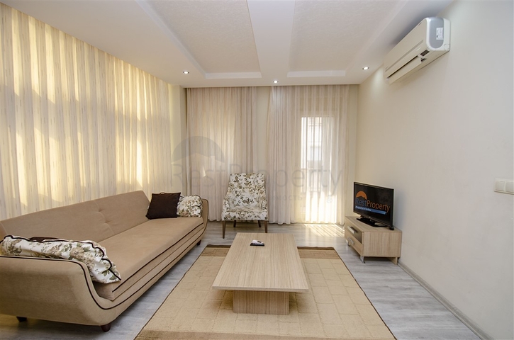 Квартира 1+1 с мебелью в комплексе 350 м до моря