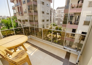 Квартира 1+1 с мебелью в комплексе 350 м до моря