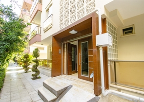 Квартира 1+1 с мебелью в комплексе 350 м до моря