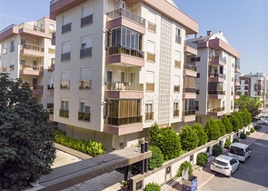 Квартира 1+1 с мебелью в комплексе 350 м до моря