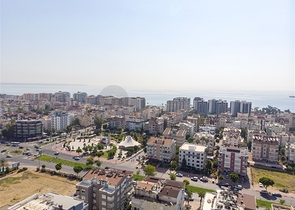 Квартира 1+1 с мебелью в комплексе 350 м до моря