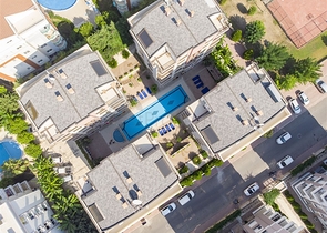 Квартира 1+1 с мебелью в комплексе 350 м до моря