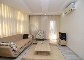 Квартира 1+1 с мебелью в комплексе 350 м до моря