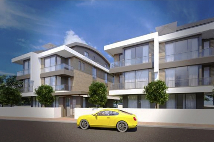 Проект в Гюзельобе Ларе на завершающей стадии строительства