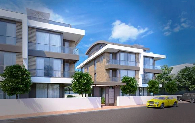 Проект в Гюзельобе Ларе на завершающей стадии строительства