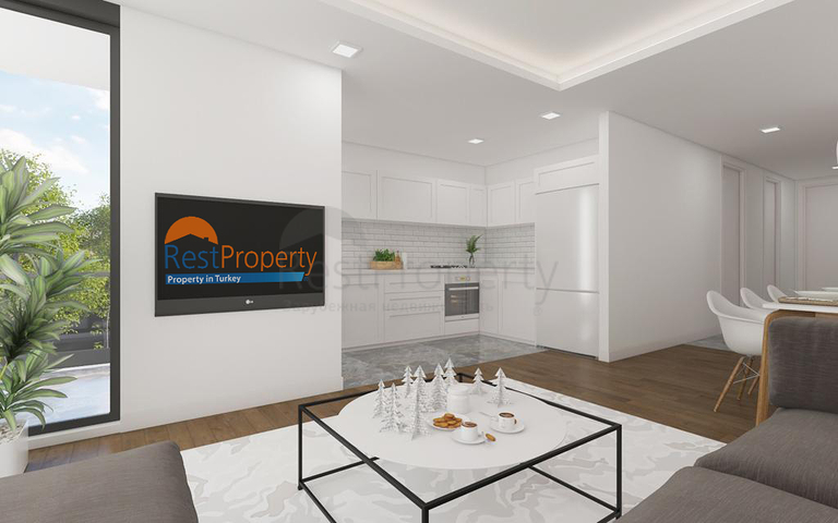 Проект в Гюзельобе Ларе на завершающей стадии строительства