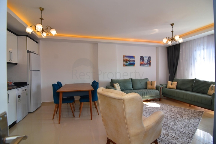 Трехкомнатная квартира в Махмутларе