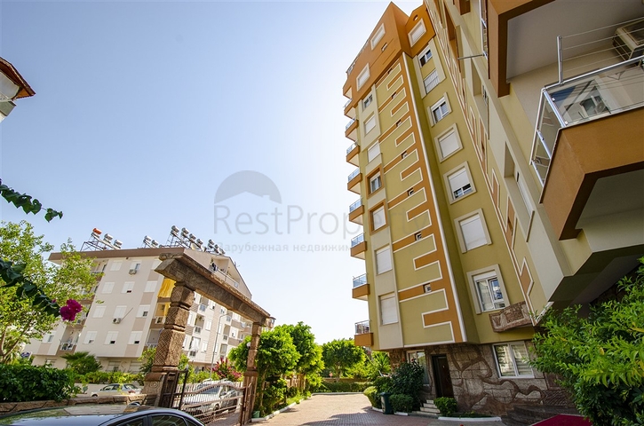 Двухкомнатная квартира с отдельной кухней в Арапсую Коньяалты 